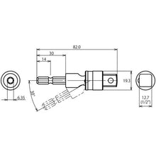 Load image into gallery viewer, Evist lock universal socket adapter insertion angle 12.7 mm
