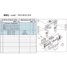 画像をギャラリービューアに読み込む, ＵＬＶＡＣ　ＤＴＣ－２１／２１Ｋ用メンテナンスキット
