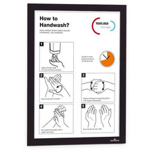 โหลดรูปภาพลงในโปรแกรมดูแกลเลอรี DURABLE DURAFRAME แม่เหล็ก A3 สีดำ
