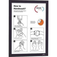 โหลดรูปภาพลงในโปรแกรมดูแกลเลอรี DURABLE DURAFRAME แม่เหล็ก A3 สีดำ
