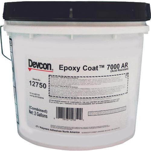 Devcon chemical resistant lining material EC7000 AR 2 gallons
