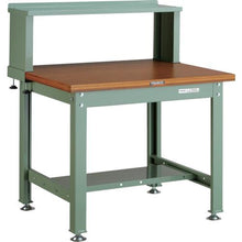 Load image into gallery viewer, TRUSCO DW type workbench 900X750XH740 with upper shelf
