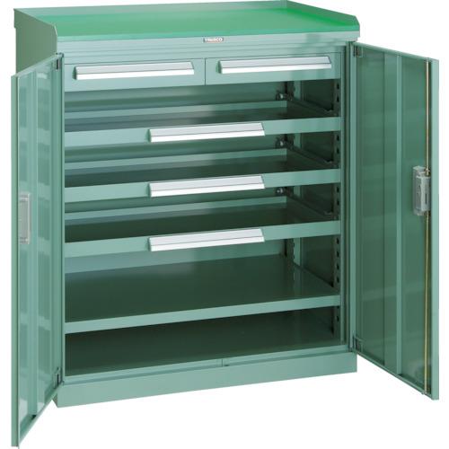 TRUSCO slide tool cabinet 881X551 with spill prevention top plate