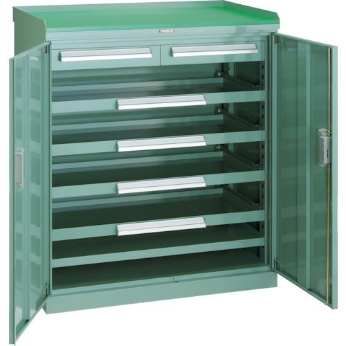 TRUSCO slide tool cabinet 881X551 with spill prevention top plate