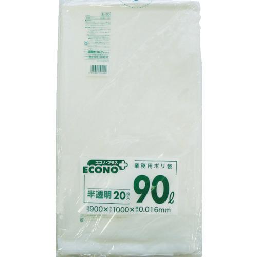 SANIPAK Econo Plus thin type translucent 90L 20 sheets