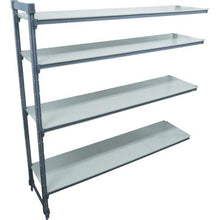 Load image into gallery viewer, CAMBRO fixed additional UNIT cam shelving elements shelf solid type 4 steps 866 x 460 x 1830mm
