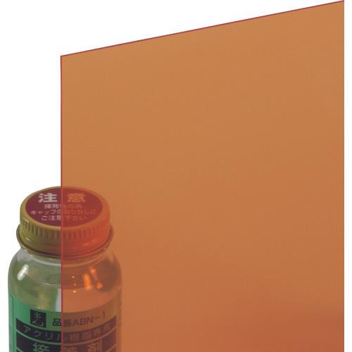 แผ่นเพลทไวนิล สีส้มใส 1 x 910 x 900 มม