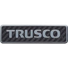 画像をギャラリービューアに読み込む, ＴＲＵＳＣＯ　超耐候性軟質エンブレム　ＴＲＵＳＣＯロゴ文字のみ　エンボス加工タイプ
