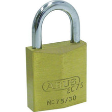 画像をギャラリービューアに読み込む, ＡＢＵＳ　真鍮南京錠　ＥＣ７５－３０　ディンプルシリンダー　バラ番
