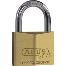 画像をギャラリービューアに読み込む, ＡＢＵＳ　真鍮南京錠　ＥＣ７５－５０　ディンプルシリンダー　バラ番
