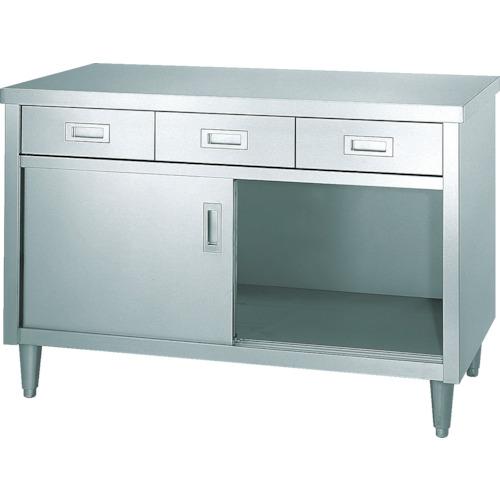 SHINKO stainless steel storage cabinet with single-sided drawer stainless steel door specification Frontage 1200 x Depth 600 x Height 800