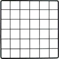 ＷＡＫＩ　メッシュパネル　４５０Ｘ４５０ｍｍ　黒