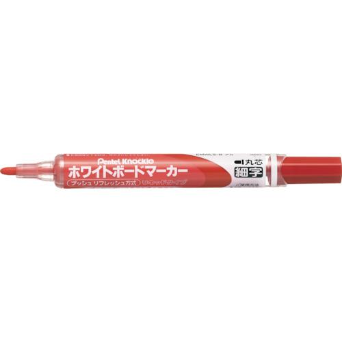 PENTEL ไวท์บอร์ด เพนเทล สีแดงละเอียด (10 ชิ้น)