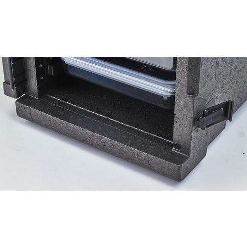CAM GOBOX ÜSTTEN YÜKLEMELİ 20 CM.GN 1/2 SİYAHGıda Taşıma ve Saklama Ekipmanlarrı