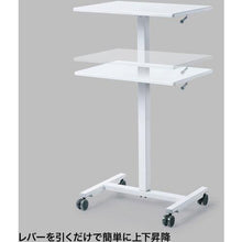 画像をギャラリービューアに読み込む, ＳＡＮＷＡ　パーソナルガス昇降デスク
