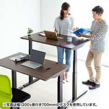 画像をギャラリービューアに読み込む, ＳＡＮＷＡ　電動上下昇降デスク
