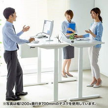 画像をギャラリービューアに読み込む, ＳＡＮＷＡ　電動上下昇降デスク
