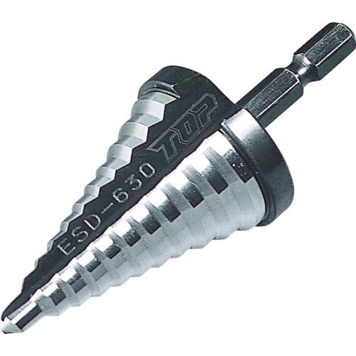 ＴＯＰ　電動ドリル用ステップドリル　１０段　４～２２ｍｍ