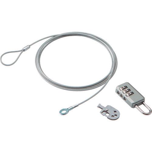 ล็อคความปลอดภัยของแล็ปท็อปและเมาส์ ELECOM (กุญแจหมุนหมายเลข)