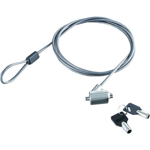 ช่องเสียบความปลอดภัย ELECOM เข้ากันได้กับสายความปลอดภัย / ประเภทล็อคกระบอกสูบ