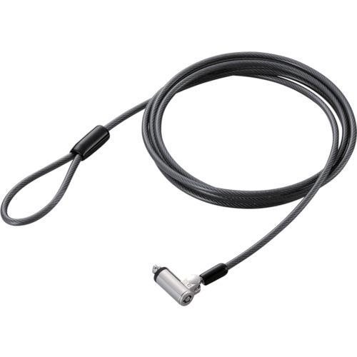 กุญแจล็อคกระบอกลวด ELECOM ขนาดเส้นผ่านศูนย์กลาง 11 มม