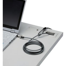 โหลดรูปภาพลงในโปรแกรมดูแกลเลอรี กุญแจล็อคกระบอกลวด ELECOM ขนาดเส้นผ่านศูนย์กลาง 11 มม
