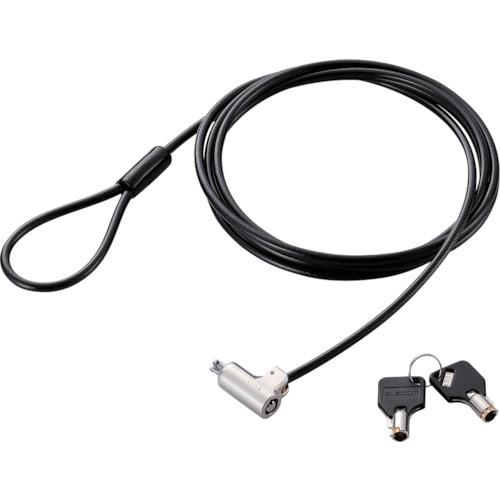 กุญแจล็อคกระบอกลวด ELECOM ขนาดเส้นผ่านศูนย์กลาง 12 มม