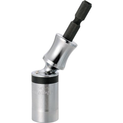 ＴＯＰ　電動ドリル用ユニバーサルショートソケット　対辺１３ｍｍ