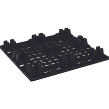Load image into gallery viewer, NPC export packing plastic pallet EX-1111 nesting skid black
