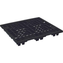 Load image into gallery viewer, NPC export packing plastic pallet EX-115110 nesting skid black
