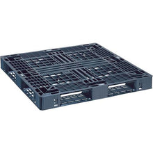 Load image into gallery viewer, NPC export packing plastic pallet EXA-1111 single-sided four-way insertion black

