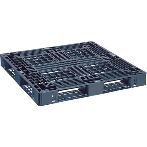 NPC export packing plastic pallet EXA-1111 single-sided four-way insertion black