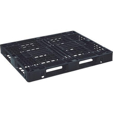 Load image into gallery viewer, NPC export packing plastic pallet EXA-1210 single-sided four-way insertion black
