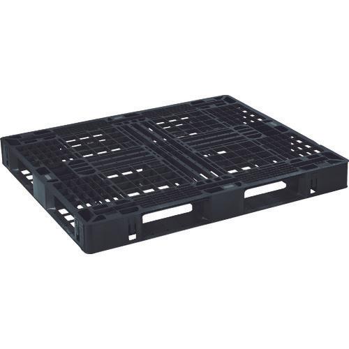 NPC export packing plastic pallet EXA-1210 single-sided four-way insertion black