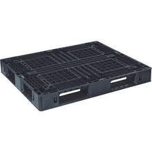 Load image into gallery viewer, NPC export packing plastic pallet EXA-1311 single-sided four-way insertion black
