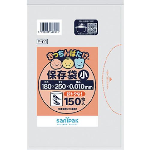 SANIPAK F-01 kitchen bag storage bag (small) translucent 150 sheets