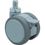 Bánh xe đôi bắt vít Tokai đường kính 50 có khớp xoay S M8 x 1.25