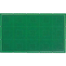 画像をギャラリービューアに読み込む, コンドル　エバック　屋外用マット　サンステップマット　＃１　４５０ｍｍ×６００ｍｍ　緑
