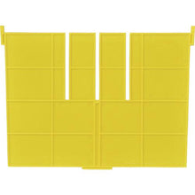 Tải hình ảnh vào trình xem thư viện, Vách ngăn ngắn cho bình chứa DIC F-type F-17 Kích thước vỏ ngoài: 243 x 183 màu vàng
