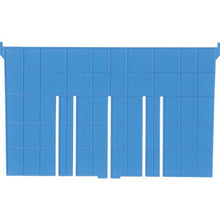 Tải hình ảnh vào trình xem thư viện, Tấm ngăn ngắn container DIC F-type F-21: 243 x 230 xanh dương
