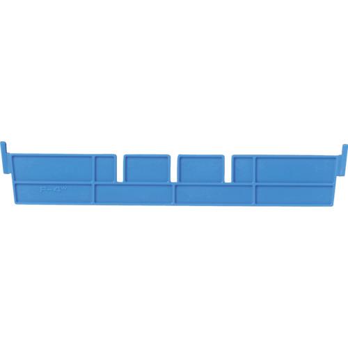 Tấm ngăn ngắn container DIC F-type F-4: 243 x 42 xanh dương