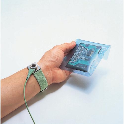 ＨＯＺＡＮ　ＥＳＤバッグ　非帯電袋　３００×４５０　ブルー　１Ｐｋ（袋）＝１０枚