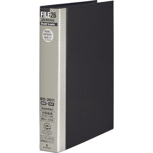 maruman แฟ้ม B5 26 ดับเบิ้ลล็อค 30 มม. ดำ
