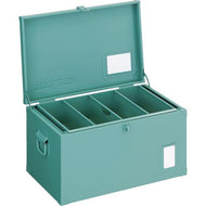 TRUSCO medium-sized in-vehicle tool box with middle plate 700 x 330 x 280