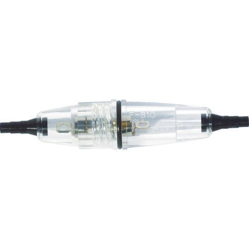 サトーパーツ　中継用防水（ＩＰ６６）ヒューズホルダφ６．４Ｘ３０、φ６．３５