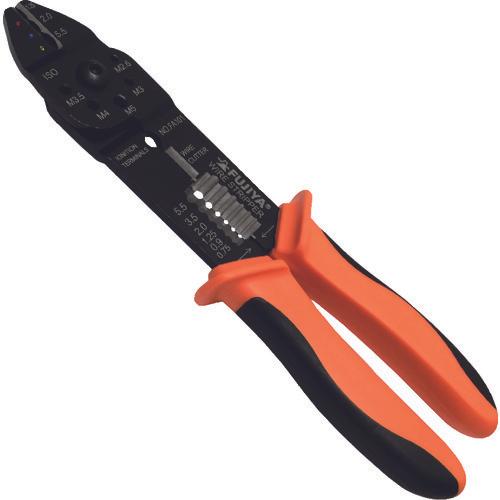 FUJIYA通用 Denko 钳子 220mm 用于绝缘端子