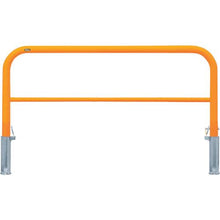 โหลดรูปภาพลงในโปรแกรมดูแกลเลอรี ป้ายหยุดรถ SUNPOLE พร้อมกุญแจเสียบ (เหล็ก) สีเหลือง
