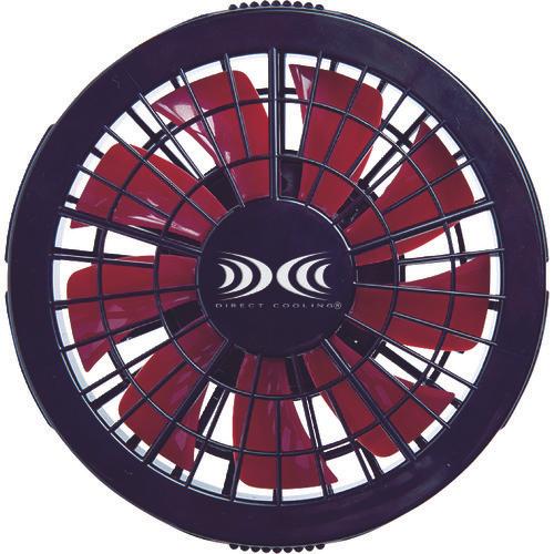 XEBEC Air Conditioning Clothes One Touch Fan Single 2 Pieces (Black x Red) FAN2200R-999-888