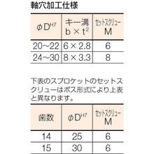画像をギャラリービューアに読み込む, カタヤマ　ＦＢスプロケット４０　歯数２３　外径１００　軸穴径２８
