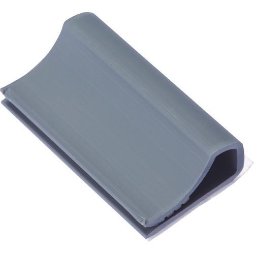 パンドウイット　フラットケーブル固定具　ゴム系粘着テープ付き　グレー（５００個）